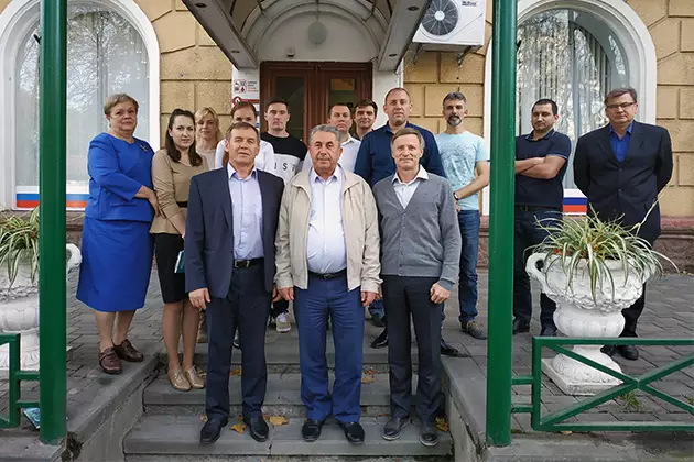 встреча с коллегами